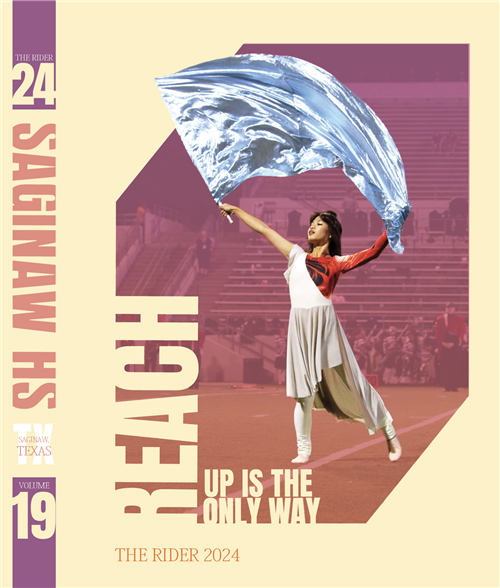 Saginaw High School 2024 Yearbook Cover